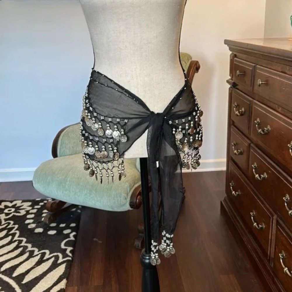 Gypsy belly dancing scarf